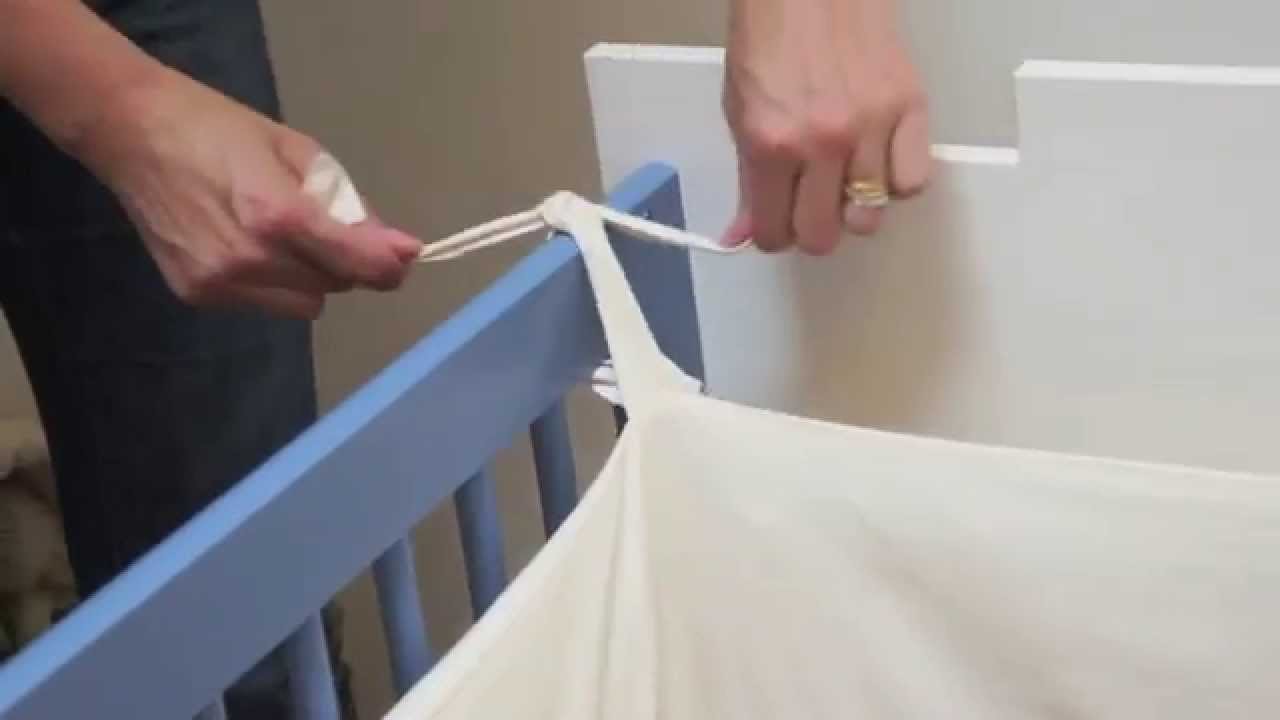 Comment faire tenir le tour de lit de bébé ? - monhommeaufoyer.com