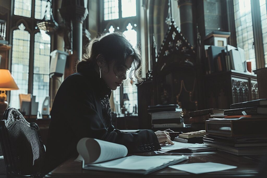 Gothique au travail : allier style personnel et professionnalisme