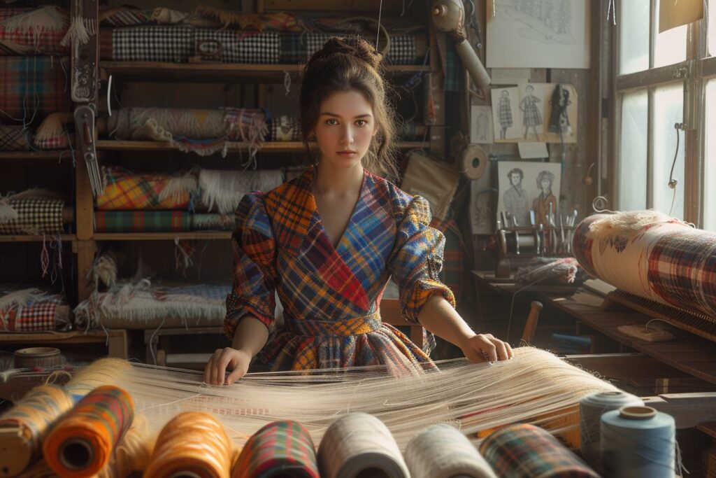 L’Histoire et la signification des motifs de tartan dans la mode féminine