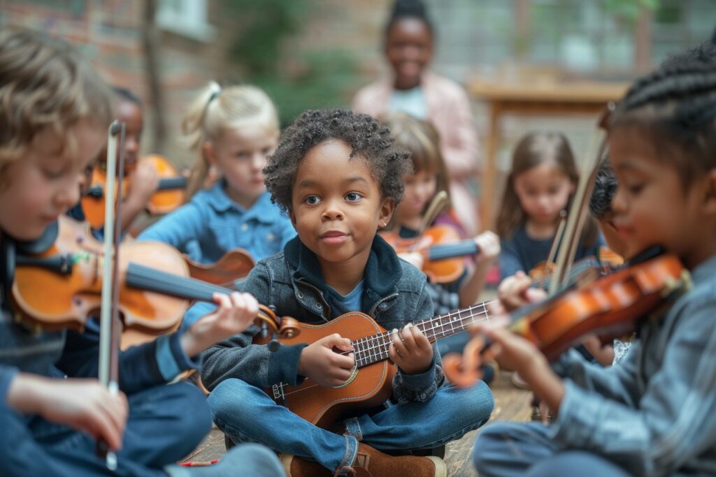 Les bienfaits des instruments de musique dans l’éducation des enfants