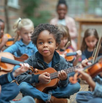 Les bienfaits des instruments de musique dans l’éducation des enfants