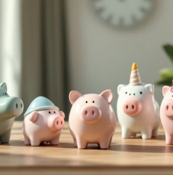 7 tirelires rigolotes pour motiver les enfants à épargner