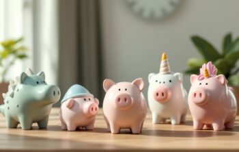 7 tirelires rigolotes pour motiver les enfants à épargner