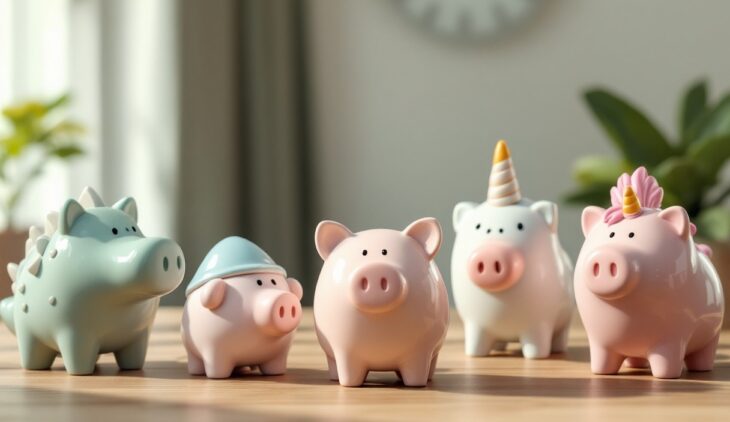 7 tirelires rigolotes pour motiver les enfants à épargner
