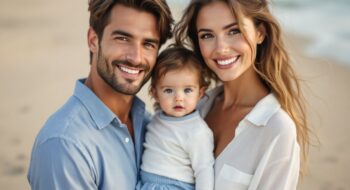 Look marin mini-me : parents et enfants coordonnés