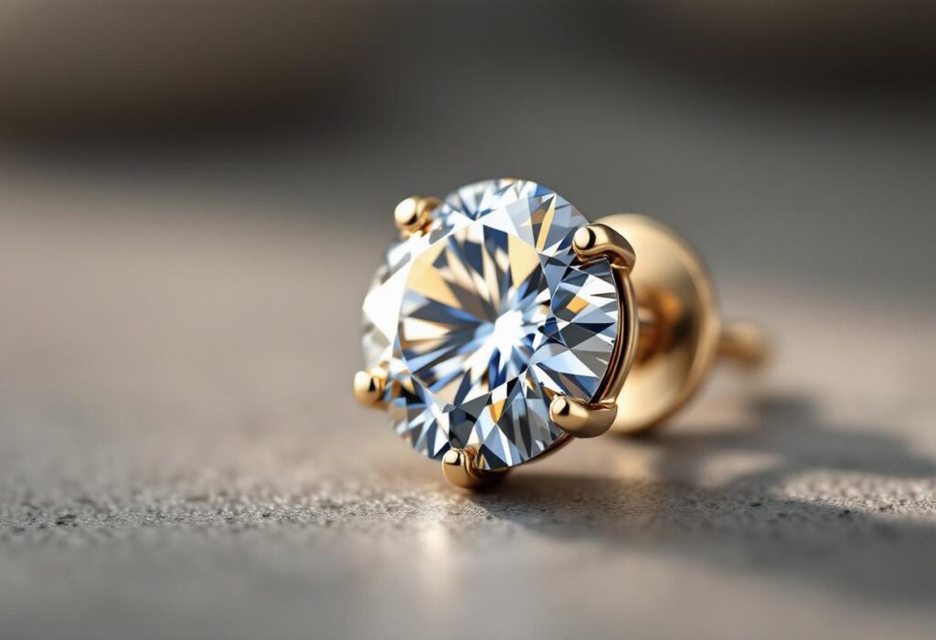 Boucle d’oreille homme diamant : guide du style et des tendances à adopter