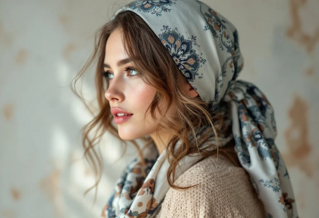 Chouchou foulard : la tendance cheveux incontournable de 2025