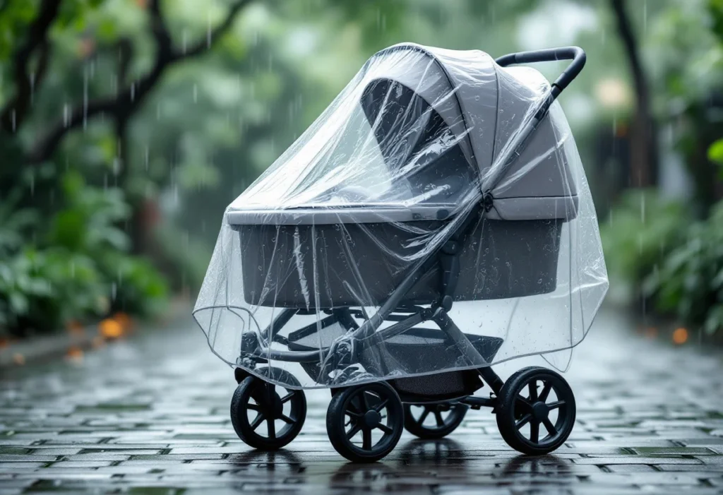 Tout savoir sur la housse de pluie pour poussette de bébé : l’accessoire indispensable par temps humide
