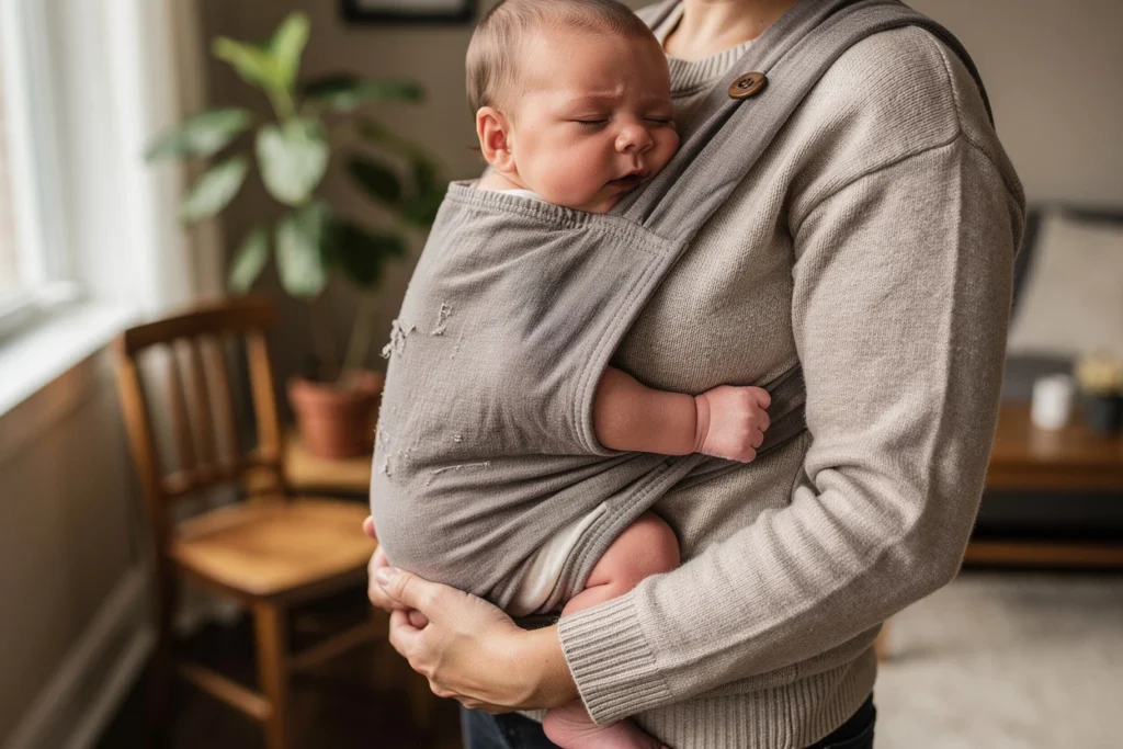 Les nouveau-nés et le portage : choisir un porte-bébé évolutif pour accompagner chaque étape