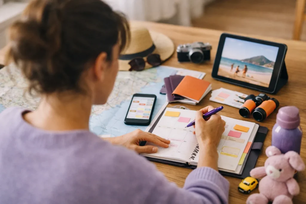 Partir en couple ou en tribu : organisation simple et moments qui comptent
