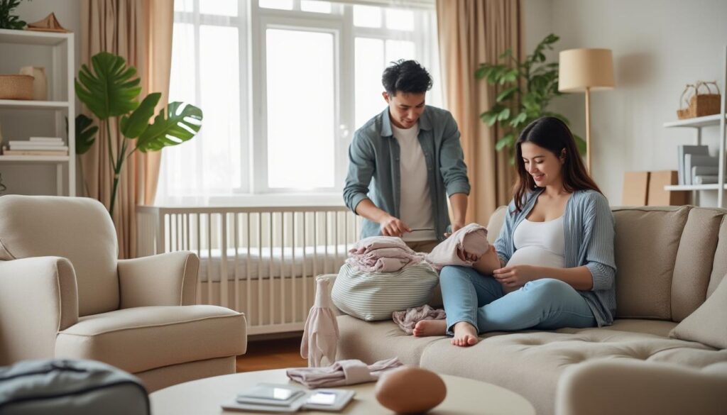 Répartition des tâches : préparer le quotidien avant l’arrivée de bébé