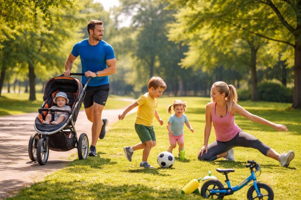 Concilier vie de famille et pratique sportive avec des solutions adaptées