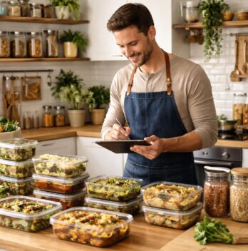 Économiser au quotidien comme homme au foyer avec batch cooking, DIY et gestion intelligente
