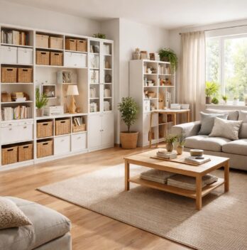 Organiser votre foyer familial avec rangements IKEA et décoration pratique pour le quotidien