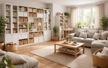 Organiser votre foyer familial avec rangements IKEA et décoration pratique pour le quotidien