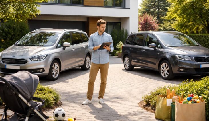 Papa au foyer et choix du monospace familial entre Ford Galaxy et Seat Alhambra pratique