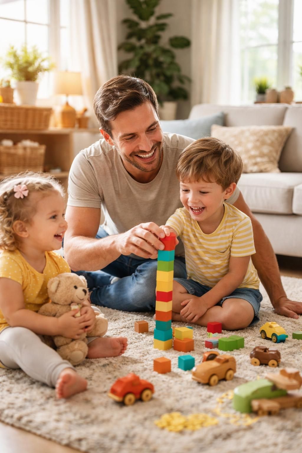 un papa au foyer partage son expérience sur le partage des tâches ménagères et l'éducation positive à domicile, offrant des conseils pratiques pour une parentalité équilibrée et bienveillante.