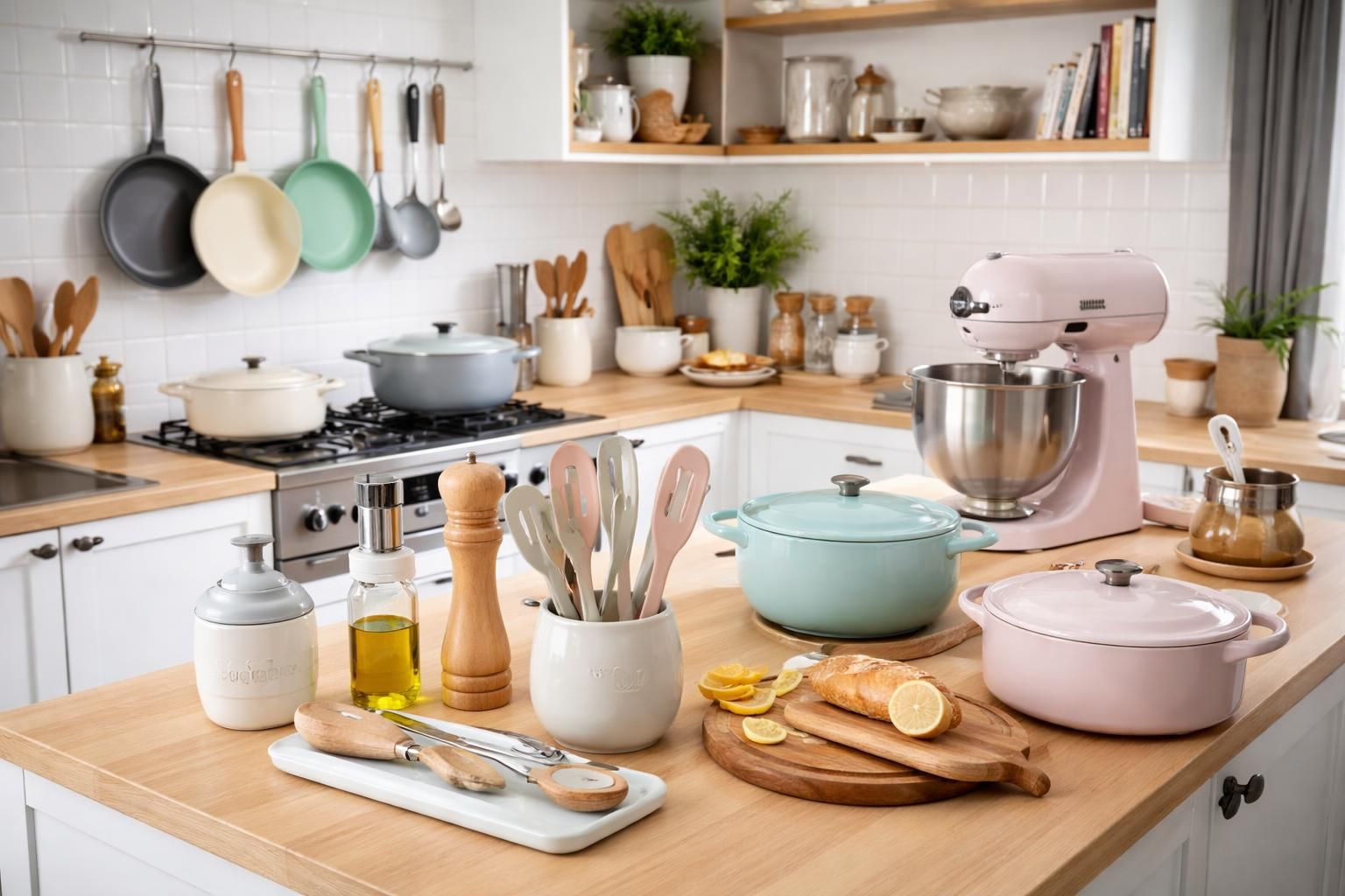 découvrez notre sélection d'ustensiles de cuisine et d'électroménager de qualité professionnelle pour les chefs à la maison, avec des marques prestigieuses comme cookut, kitchenaid et le creuset.