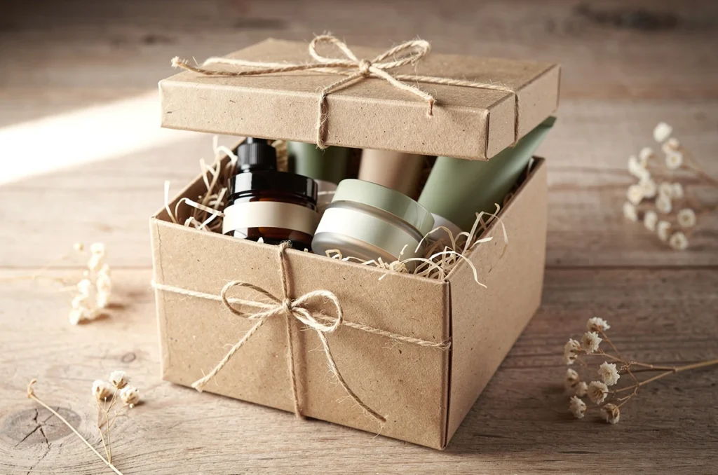 Coffrets cadeaux : offrir des cosmétiques naturels avec style
