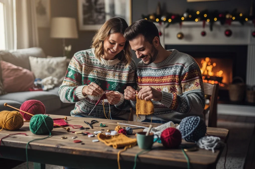 Customiser un pull couple pour les fêtes : mode d’emploi créatif et conseils tendance