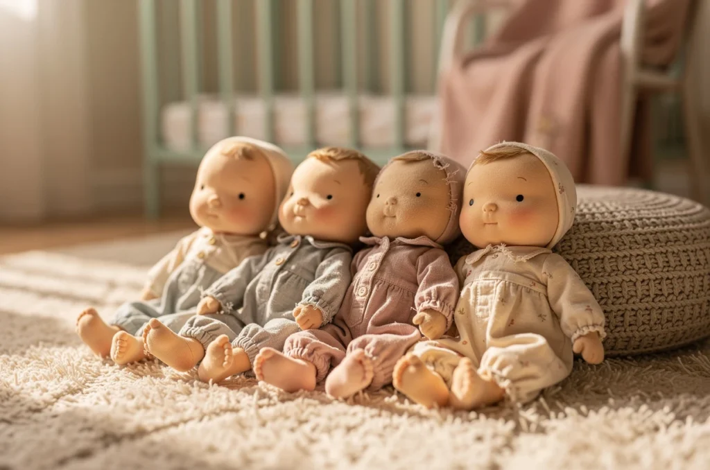 Poupées de chiffon, le meilleur compagnon de bébé pour la tendresse et l’éveil