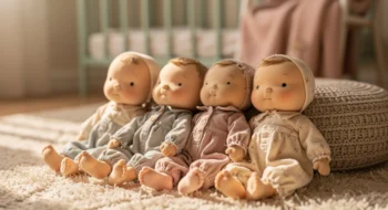 Poupées de chiffon, le meilleur compagnon de bébé pour la tendresse et l’éveil