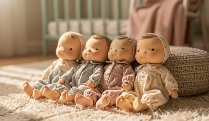 Poupées de chiffon, le meilleur compagnon de bébé pour la tendresse et l’éveil