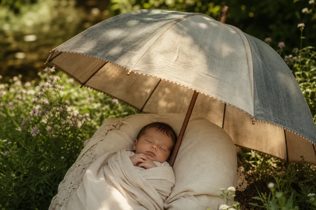 L’ombrelle pour garder bébé à l’ombre : solutions pratiques pour une protection optimale